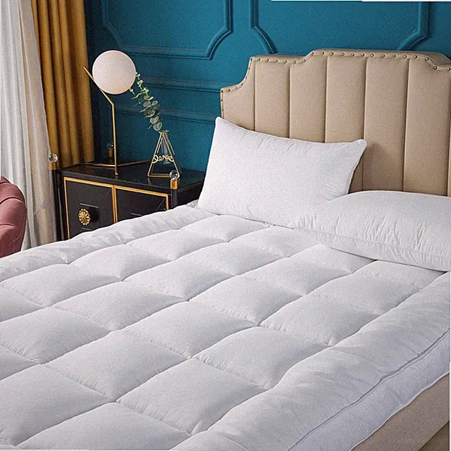 Mattress Topper King Size Pillowtop Mattress Cover Cooling Mattress Pad 2 Inc...