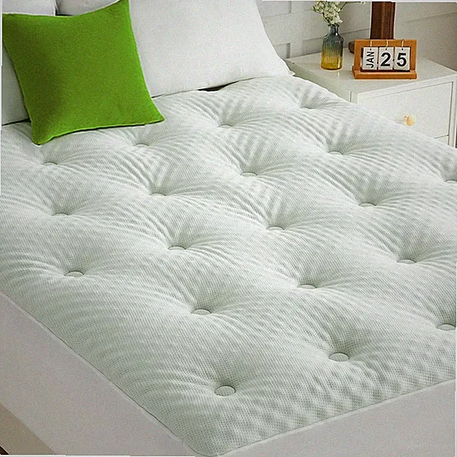 Reversible King Mattress Topper Egg Crate Memory Foam Mattress Topper, Bamboo...