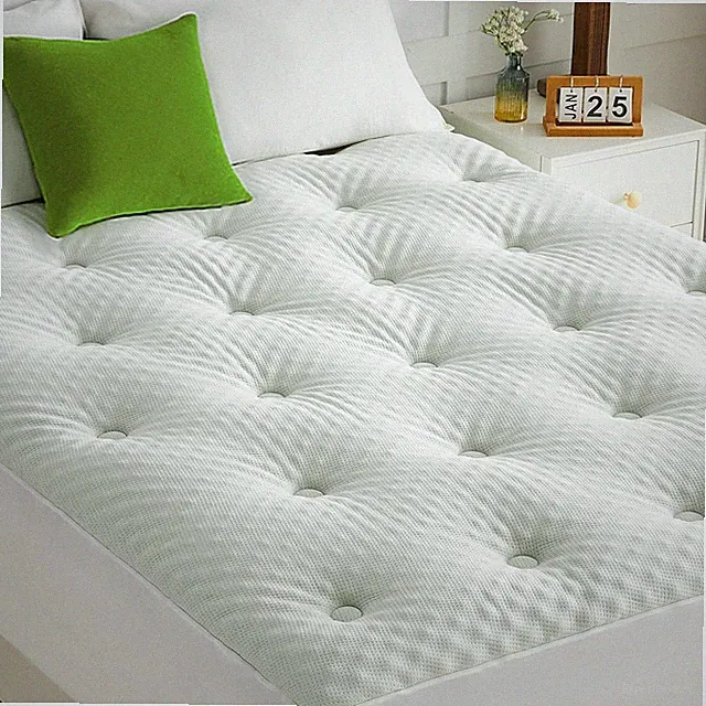 Reversible King Memory Foam Mattress Topper with Waterproof Cover, Deep Pocket